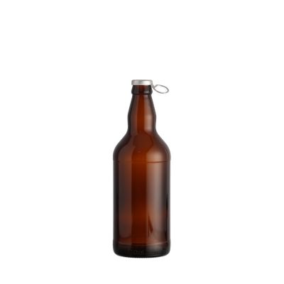 Factory Design good price 330 ml 500 ml amber empty glass beer bottle with crown 
