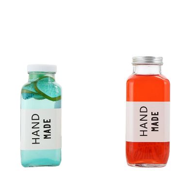 Factory Price 350ml 500ml Glass Bottle for Beverage Juice Drinking 
