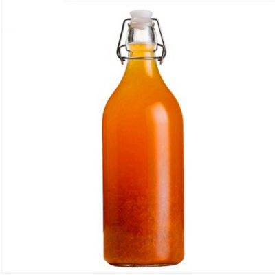 350ml 500ml 1100ml Sealed Glass Wine Bottle For Olive Oil Beverage Liquor And Spirits With Swing Top Bottle Cap