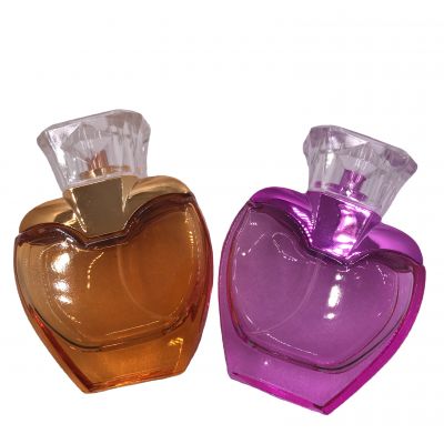 50ML Professional brand custom empty perfume bottles with k-risin cap