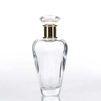wholesale manufactory high quality 100ml glass perfume bottles with cap
