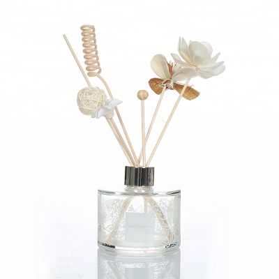 200ml Aroma Reed Diffuser Glass Bottle With Aluminum Bottle 