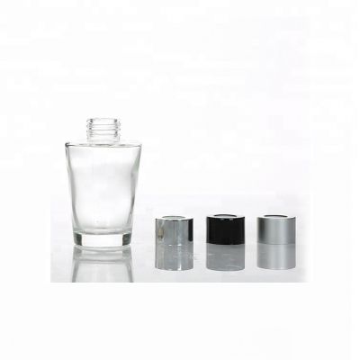 100ml 200ml Inverted Triangle Glass Diffuser Bottle With Screw Cap 