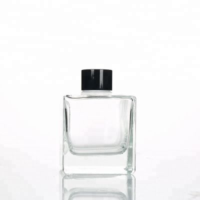 High Quality 200ml Square Diffuser Glass Bottle 