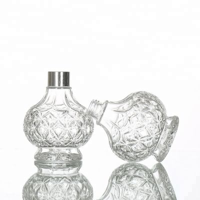 200ml Round Shape Diffuser Glass Bottle With Screw Cap 