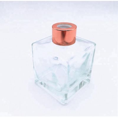 150ml Glass Bottle Aromatherapy Diffuser Square Reed Diffuser Wedding Favor