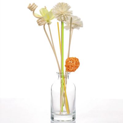 Hot Selling 100ml Thick Bottom Aroma Glass Reed Diffuser Bottle 