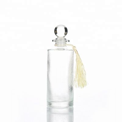 150ml Empty Round Luxury Diffuser Refill Glass Bottle With Cork 