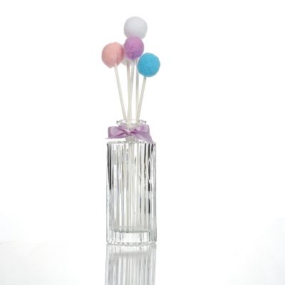 wholesale 220ML custom air freshener decorative home fragrance aroma essential oil reed diffuser bottles 