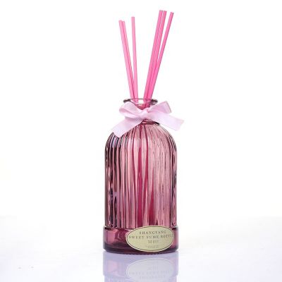 200ml cheap reed stick diffuser luxury frosted bottle reed diffuser set gift 