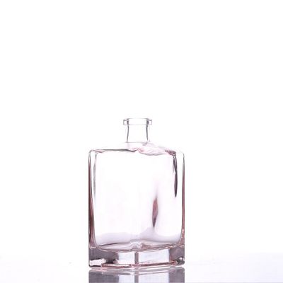 High quality 500ml large capacity spray pink diffuser aroma glass bottle 