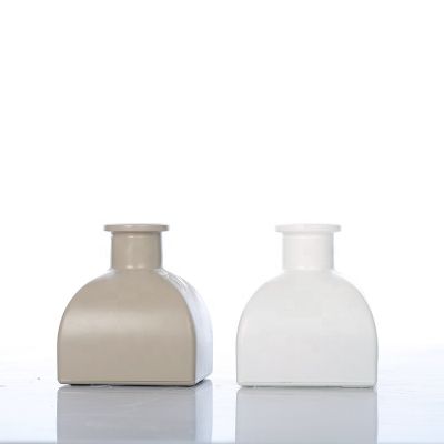 100ml white glass bottle rattan perfume diffuser reed bottle 
