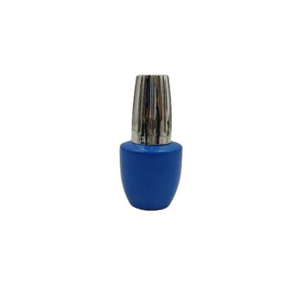 free samples popular design clear empty 15ml nail polish bottle with brush 