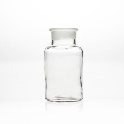 Laboratory Chemical Packaging 250ml pharmaceutical use wide mouth capsule medicine Clear glass bottle