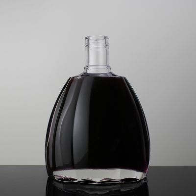 Fancy super flint 700ml xo brandy glass bottle manufacturers