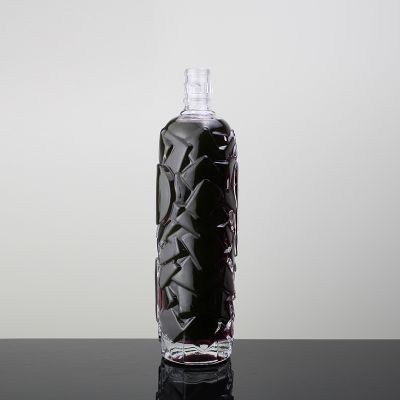 custom 500ml liquor bottle with guala cap 