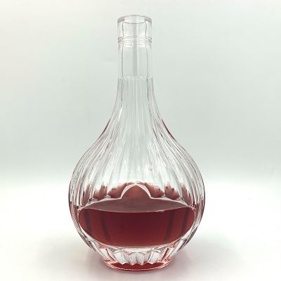 500ml Small Volume Fashion Style Transparent Whiskey Vodka Tequila Wine Glass Bottle