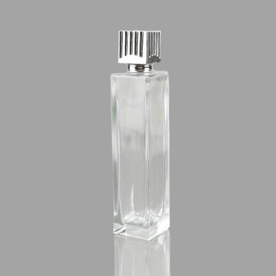Great Sale Rectangle Transparent Glass Perfume Bottle 