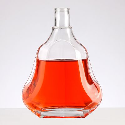 Customized High Quality Sumptuous Crystal Clear Whiskey Glass Alcohol Wine Bottle 