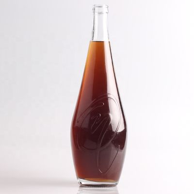 2020 New Style Glass Bottle 750ml Super Flint Glass Mineral Water Bottle For Sale 