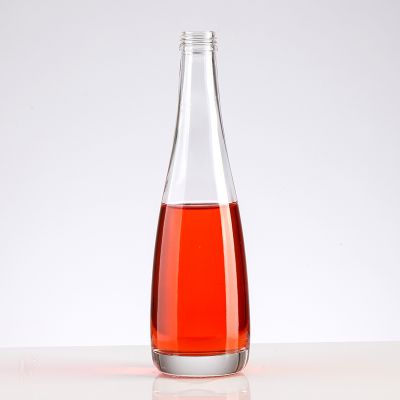 350ml frosted glass alcohol beverage glass bottle, mineral water glass bottle 
