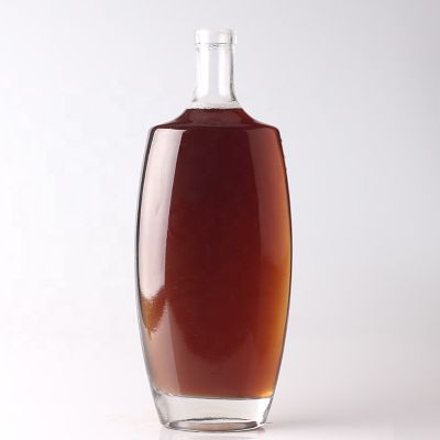 Custom logo 750ml 700ml 500ml gin glass bottle for xo brandy spirit bottle for sale 