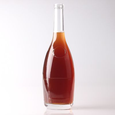 China manufacturer professional brandy bottle with cork 