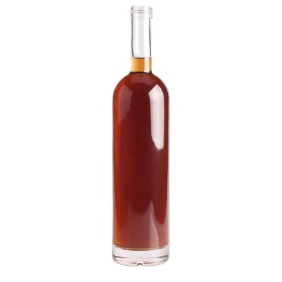 Handmade Top Quality Hot Stamping 500Ml Matte Black Wine Glass Bottle For Screws 