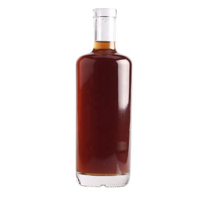 Hot Sale Professional 500Ml Whiskey Bottle With Cork Stopper 