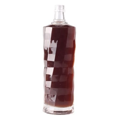 New Design Fashion High-end Decoration Bottles 70cl Wine Bottle Wine Container Price 