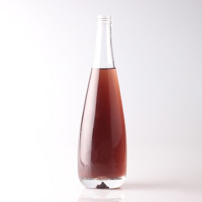 Manufacturer made elegant brown 375ml glass olive oil bottle with polymer cap