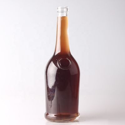 High Quality 750ml Glass Bottle For Rum Free Sample Provided Glass Rum Bottle For Wholesale 