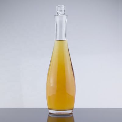 High Quality Empty Transparent 750ml Glass Olive Oil Bottle For Screw Cap