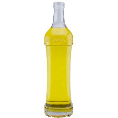 Customized Design Super Flint Square Shape Transparent 750ml 75cl Vodka Whiksey Gin Glass Bottles For Screw Caps