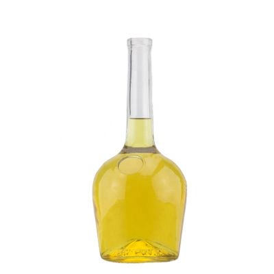 Manufacturer Super Flint Long Neck Liquor Spirits Vodka Whiskey Rum Wine Glass Bottle With Cork Stopper 750ml 75cl