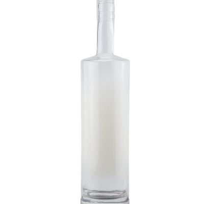 Classic Design Custom Color And Size Vodka Whiksey Brandy Gin Glass Bottle For Liquor Spirits With Aluminum Caps 750ml 700ml