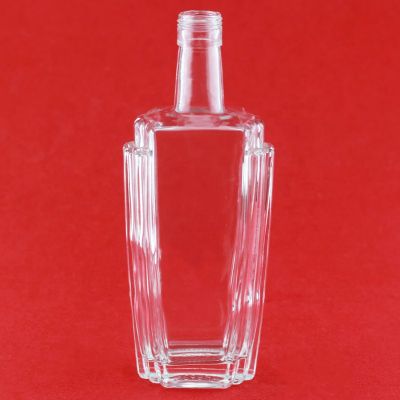 Factory Price Transparent Unique Shaped Wine Glass Bottles 750ml Custom Made 700ml Wine Glass Bottle For Distillery 