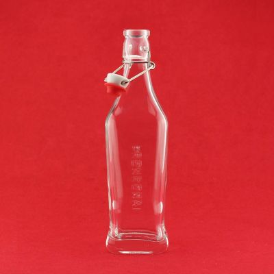 Vodka glass bottle With Swing Cap Tequila Whiskey Bottle 750ml 