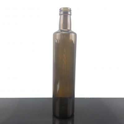 Wholesale High Capacity Glass Bottle Brown Color Exquisite Decal Vodka Glass Bottle Made In China 