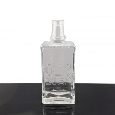 Top End Factory Supplying High Quality Square Liquor Glass Bottle With Competitive Price 