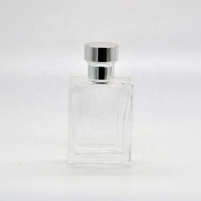 Wholesale factory Simple design 100ml Transparent empty perfume bottles 