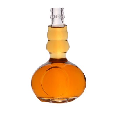 150ml Clear Cucurbit Shape Glass Bottles for Liquor 