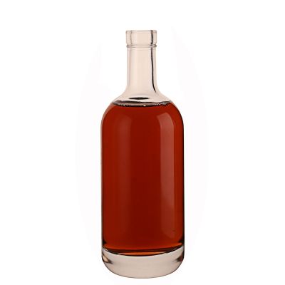 250ml 375ml 500ml 750ml 1000ml Vodka Spirit Glass Bottle for Liquor with cork