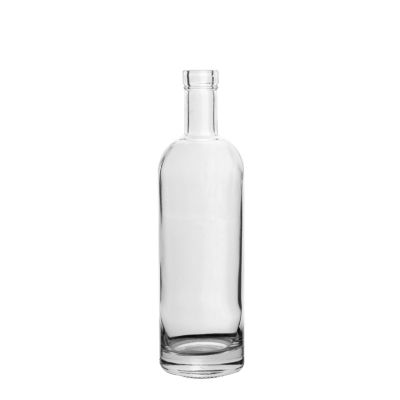 Bulk 500ml empty clear liquor bottles spirits bottle botellas de vidrio para vodka glass bottles 