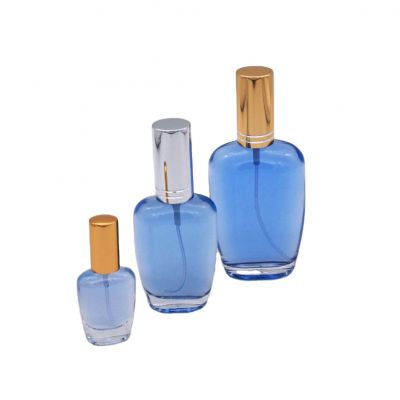 custom high quality transparent fancy various capacities glass bottles 