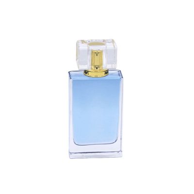 china manufacturer cosmetic packaging perfume spray 100ml clear glass bottle