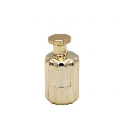 100ml high-end good quality fancy cosmetic gold glass perfume bottles wholesale 