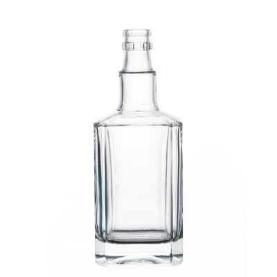 Hot Selling High Quality Flint Crystal Empty Wine Glass Bottle Manufacturers 