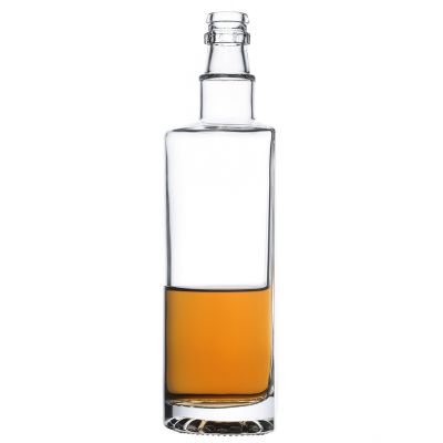 Hot Sale Flint High Quality Clear Customize Glass Bottle for Liquor Manufacturers 