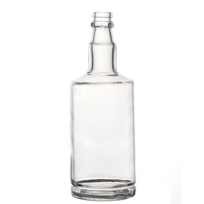 Factory Direct Sale High Quality Clear Screw Top Wine Glass Bottles Wholesale